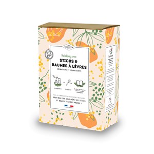 Coffret diy - sticks et baumes à lèvres