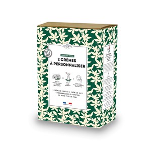 Coffret diy - crèmes à personnaliser