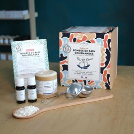 Coffret diy - bombes de bain gourmandes