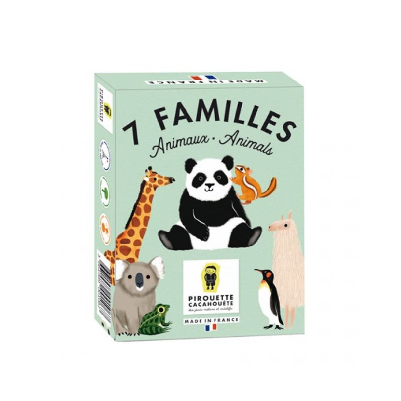 PIROUETTE CACAHOUETE - 7 familles animaux du monde
