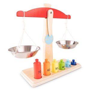 Balance avec poids