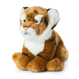 Peluche tigre sauvage 23 cm