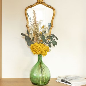 Bouquet de fleurs séchées Jaune