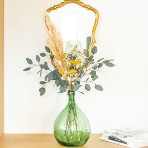 Bouquet de fleurs séchées Achillea Jaune