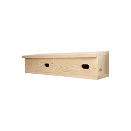 Nichoir double en bois pour martinets, h
