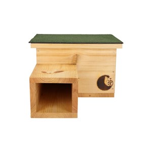 Abri à hérissons premium avec entrée