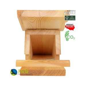 Nichoir grimpereau en bois