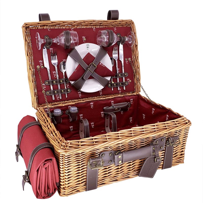 Malle picnic champs-elysées bordeaux 2p