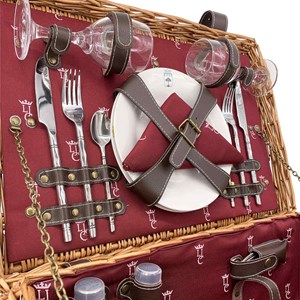 Malle picnic champs-elysées bordeaux 2p