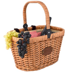 Panier à vélo isotherme chantilly rouge
