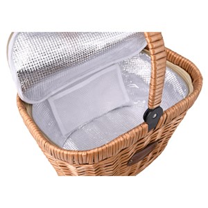 Panier à vélo isotherme chantilly rouge