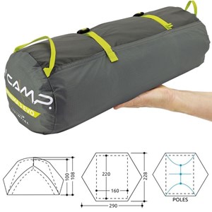 Tente camp minima 3 evo