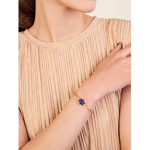 Bracelet pierres fines boho lapis lazuli