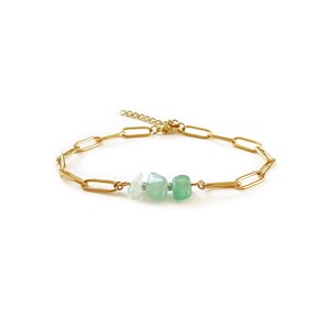 Bracelet pierres fines boho aventurine