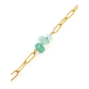 Bracelet pierres fines boho aventurine
