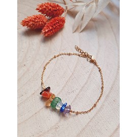 Bracelet boho 7 chakras
