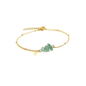 Bracelet chakras pierres aventurine
