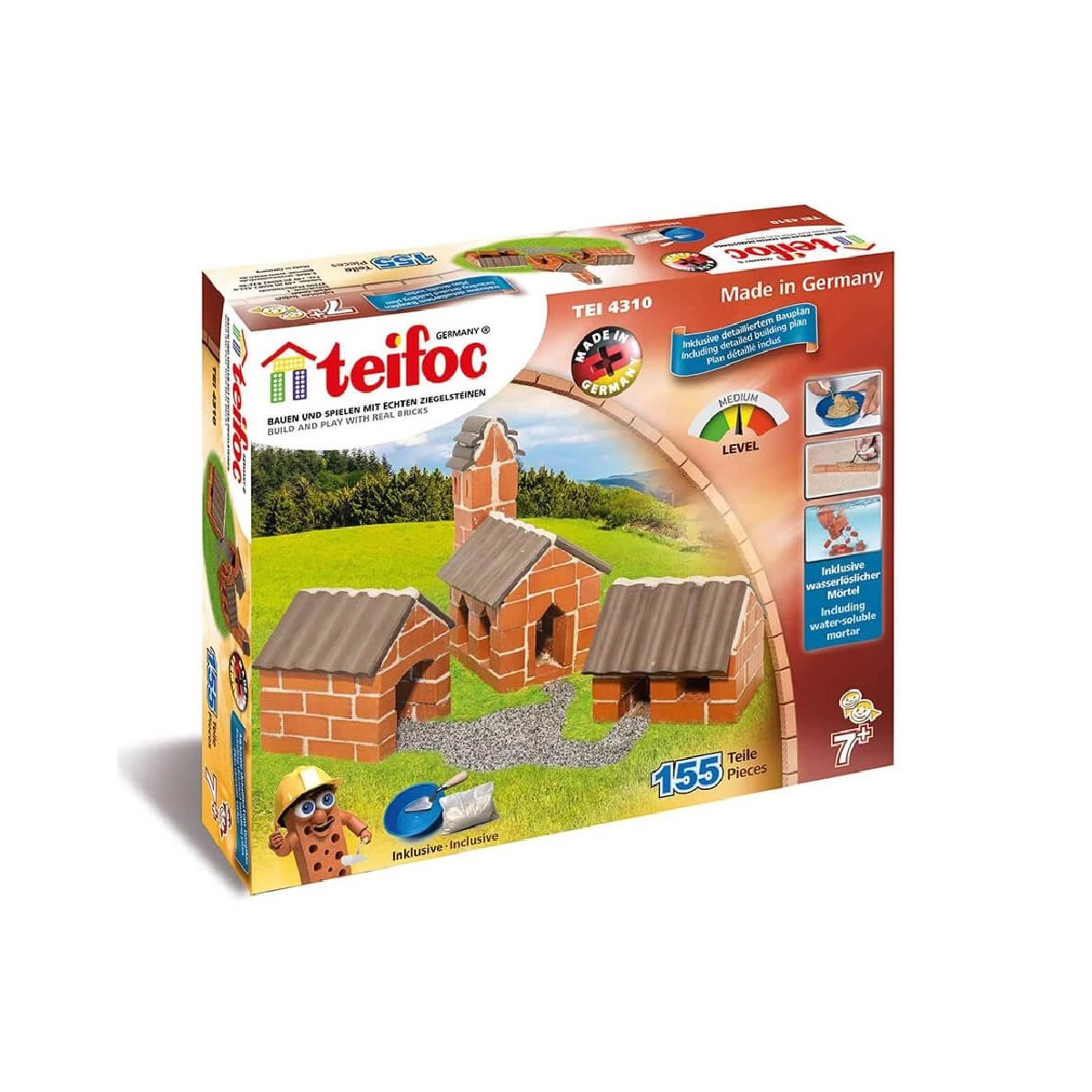 Teifoc Jeu Kit de construction en briques pour Enfant 6 ans et + - Un jeux  des jouets