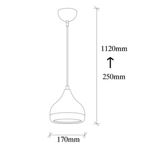 Suspension design d'intérieur yildo -