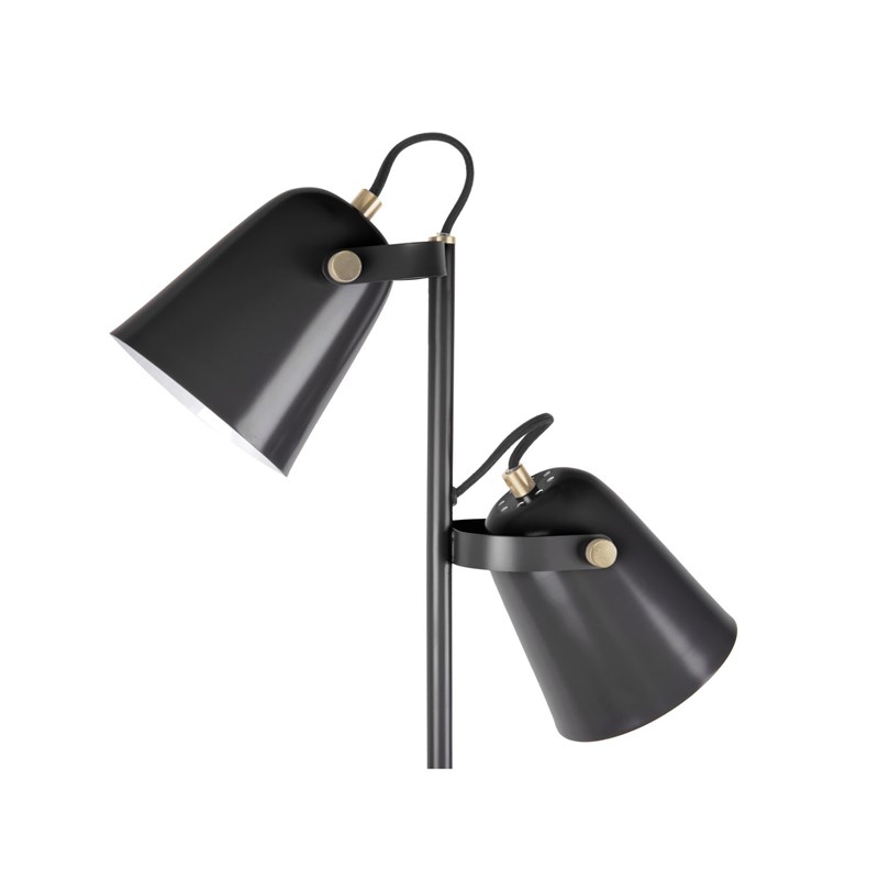 Leitmotiv - Lampadaire double design steady - h. 158