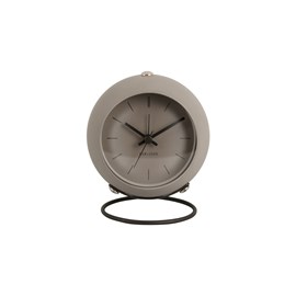 Réveil rond effet flottant - diam.9,5 cm