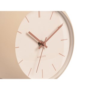 Horloge à poser nirvana globe beige