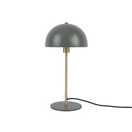 Lampe bonnet en métal h.39cm vert jungle