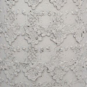 Lampe à poser ethnique melo - h. 33 cm -