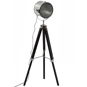 Lampadaires bois et métal ebor - hauteur