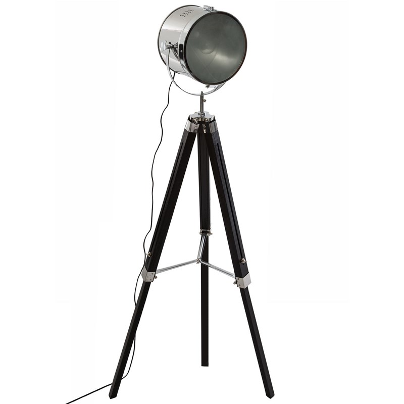 Atmosphera, créateur d’intérieur - Lampadaires bois et métal ebor - hauteur