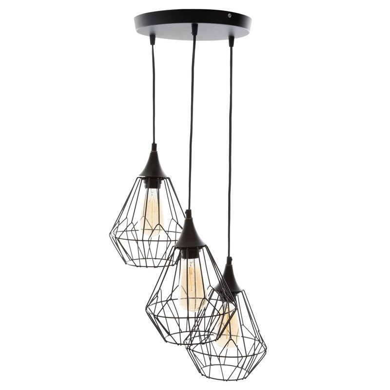 Atmosphera, créateur d’intérieur - Suspension filaire à 3 abat-jours en