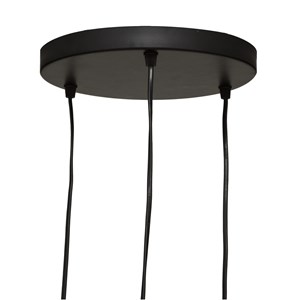 3 suspensions en corde jily - beige