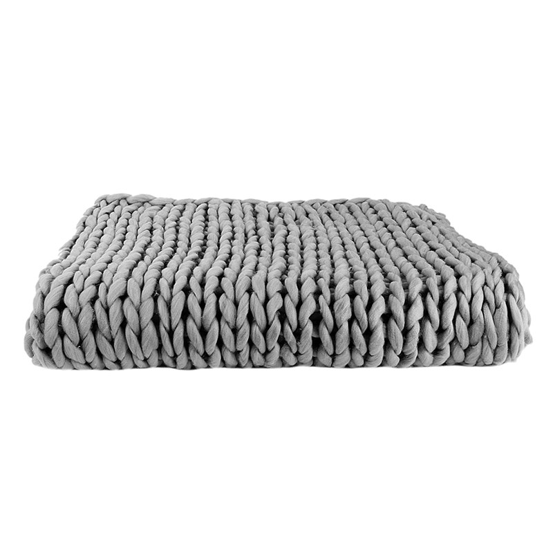 Cmp Paris - Plaid grosse maille en acrylique-