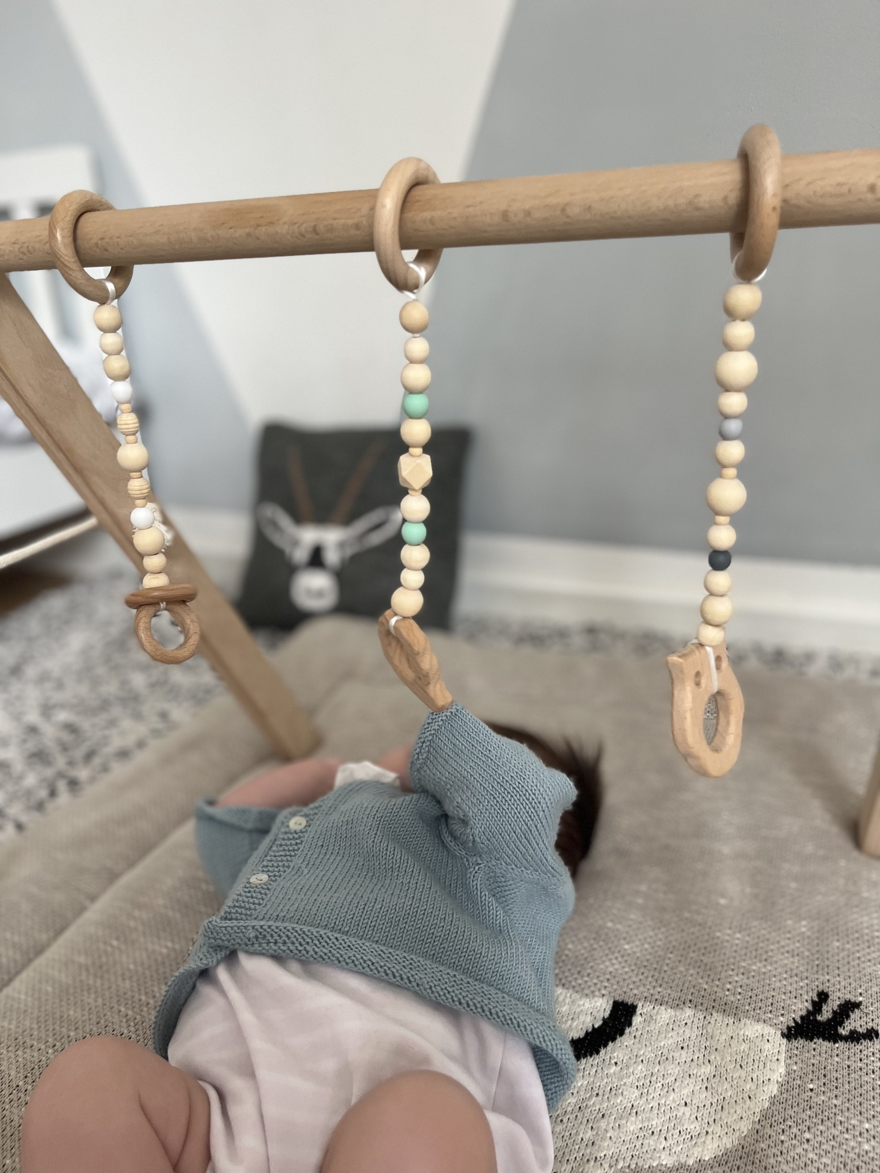 Arche d'éveil en bois - L'univers de mon bébé