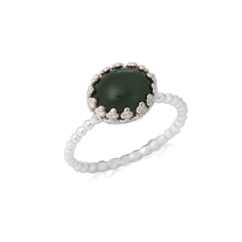 LaMaisonDelAmbre - Bague argent aventurine