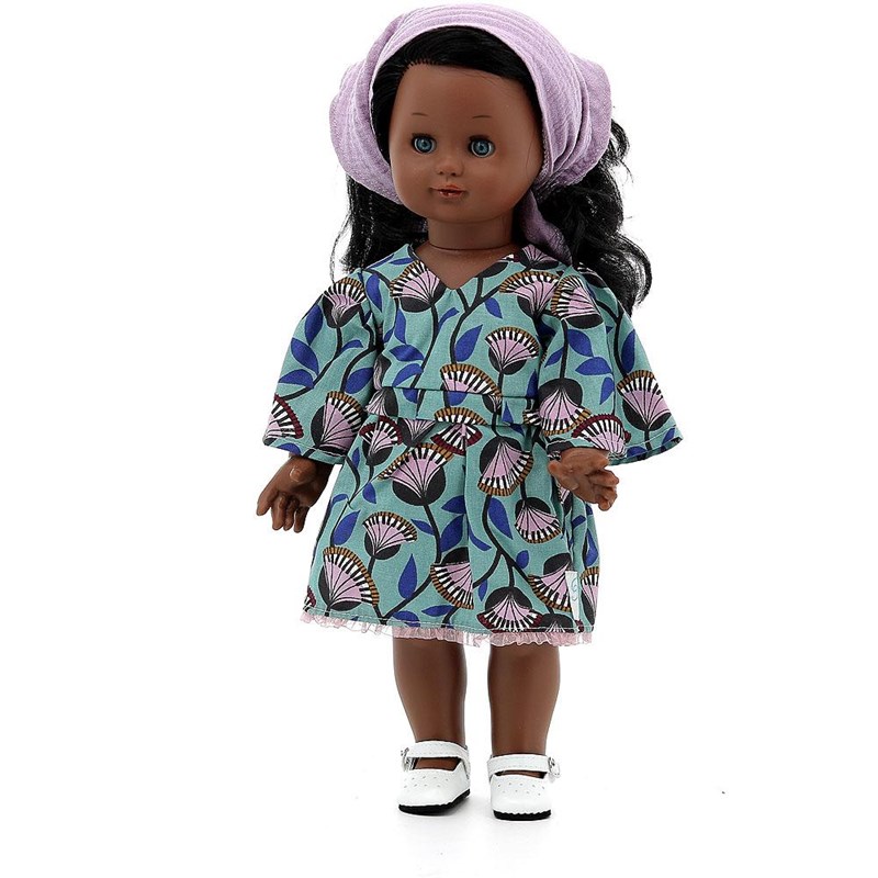 Petitcollin - Poupée emilie métisse 39 cm violette
