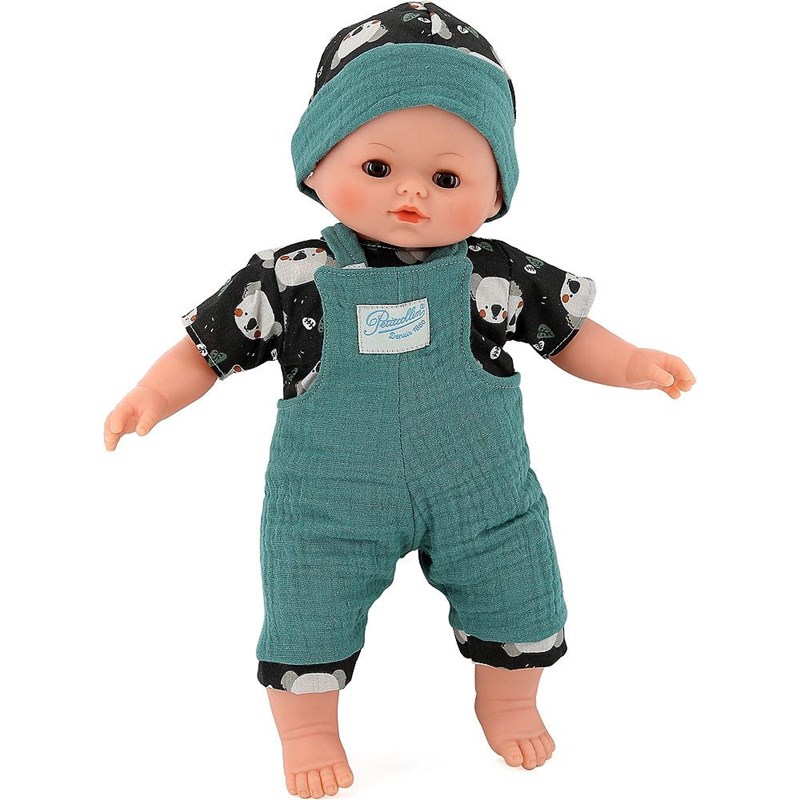 Petitcollin - Poupée petit câlin souple 36 cm Clément