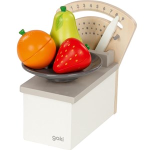 Balance de marchande en bois