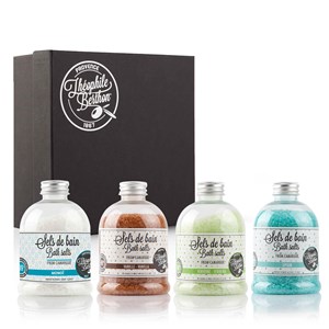 Coffret 4 sels de bain de camargue