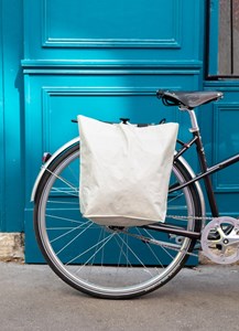 Sac porte-bagage cobags bikezac gris