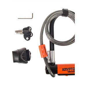 Antivol u avec câble flex kryptonite
