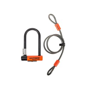 Antivol u avec câble flex kryptonite