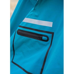 Poncho velo - bleu clair