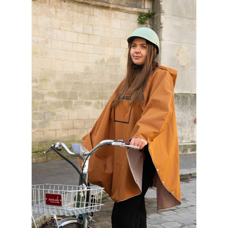 Poncho velo - marron