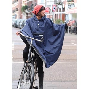 Poncho velo - navy