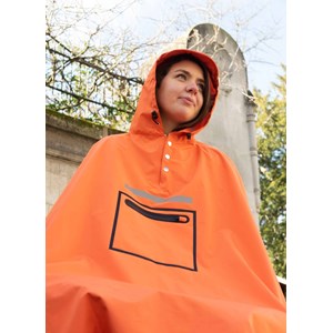 Poncho velo - orange