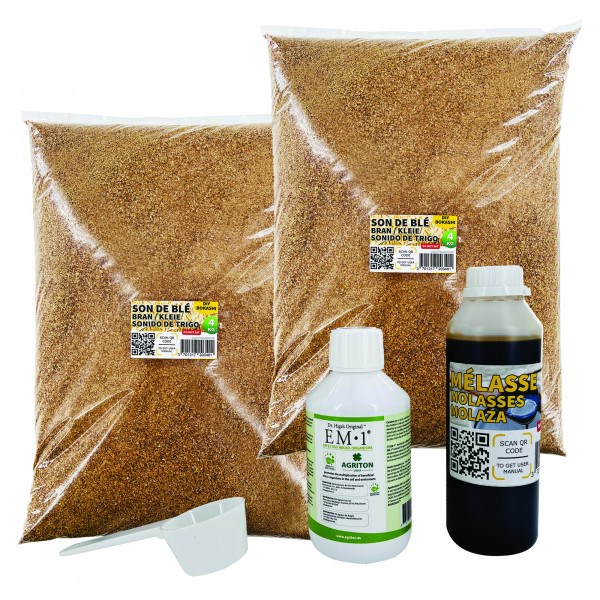 Ferme du Moutta - Kit diy fabriquer votre bokashi 8kg