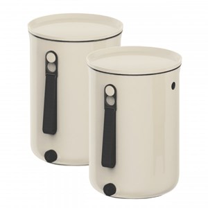 Lot de 2 bokashi organko 2 - blanc