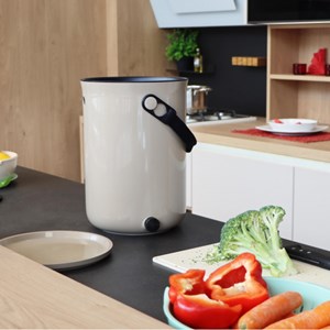 Lot de 2 bokashi organko 2 - blanc