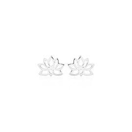 Boucle d'oreilles fleur de lotus